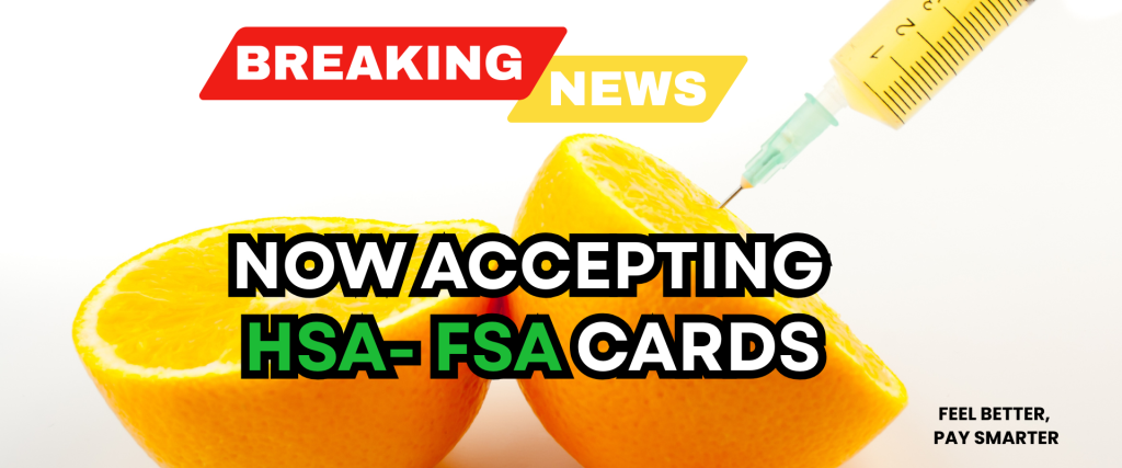 now accepting FSA/HSA cards