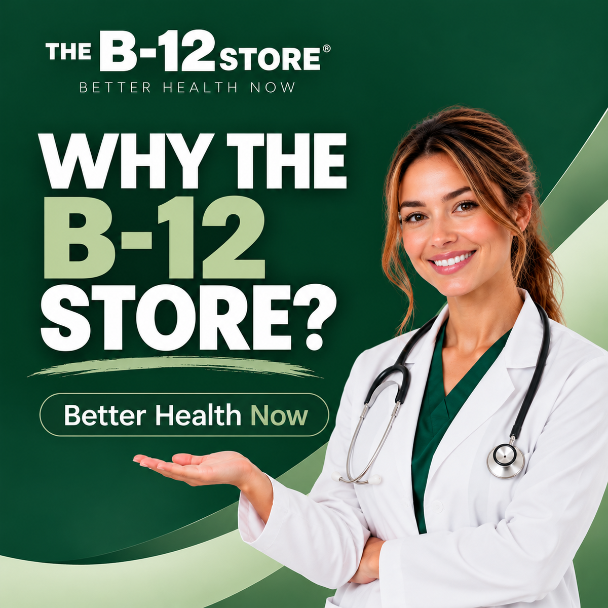 Why the B12 Store? Better Health Now